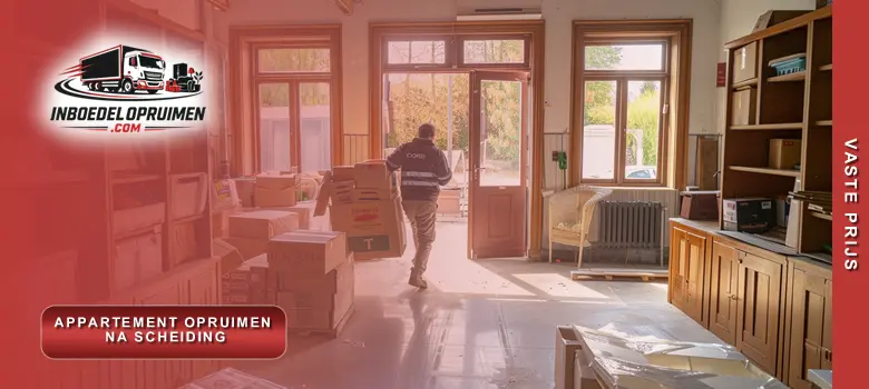 appartement opruimen na scheiding
