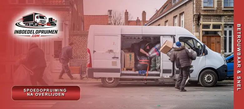 spoedopruiming na overlijden